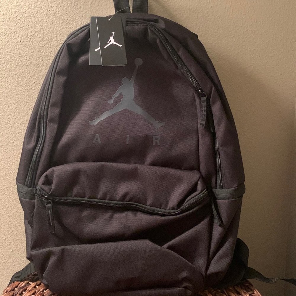 RARE Jordan Nike Air Backpack (black logo) NWT